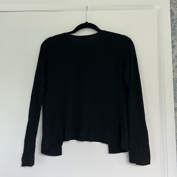 Black Cardigan Top - Picture 5 of 5